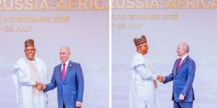Vice President Kashim Shettima Meets Russia President, Putin (Photos)
