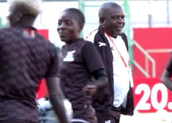 Zambia’s Coach In Trouble After Being Caught Pressing Bre@st Of Female Player, FIFA Reacts