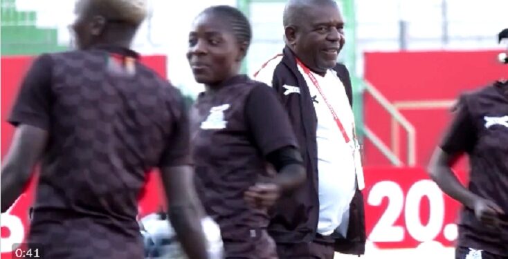 Zambia’s Coach In Trouble After Being Caught Pressing Bre@st Of Female Player, FIFA Reacts