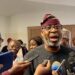 Drama As Akpabio Shields Alake From Reciting National Anthem