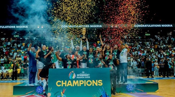 Jubilation As D’Tigress Win Fourth Consecutive Afrobasket Title (Photos)