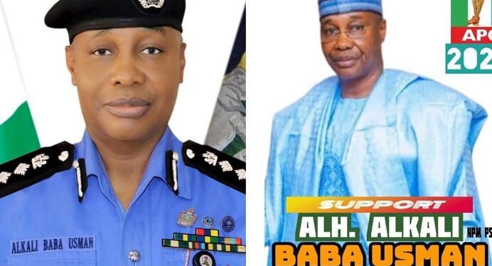 Reactions As Poster Of Former IGP Of Police Contesting For Senatorial Post Emerges