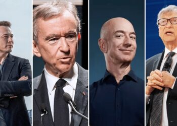See The Latest Ranking Of World Richest Men (Full List)