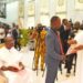 Drama As Security Aide Blocks Shaibu From Greeting Obaseki (Photos)