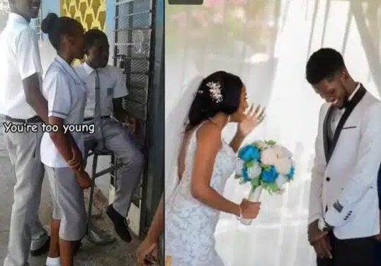 They Said We Won’t Last, We’re Too Young — Secondary School Sweethearts Tie The Knot After Years Of Courtship (Video)