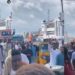 Watch Footage Of Kano Residents Protesting Over Proposed Military Force in Niger (Video)