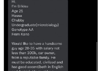 25-Year-Old Kano Lady Seeking For A Man To Marry Lists Her Requirements