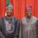 President Tinubu Receives Kwam 1 In Aso Rock (Photos)