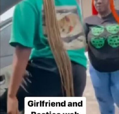 Drama As Lady Fights Bestie In Public, Says She Wants To Snatch Her Man (Video)