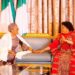 Former First Lady, Patience Jonathan Visits Remi Tinubu (Photos)