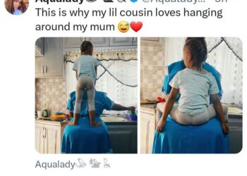 Twitter User Shows Why Her Little Cousin Loves Spending Time With Her Mother (Photos)