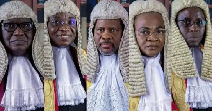 Meet The Five Presidential Tribunal Judges To Rule On Petitions Against Tinubu