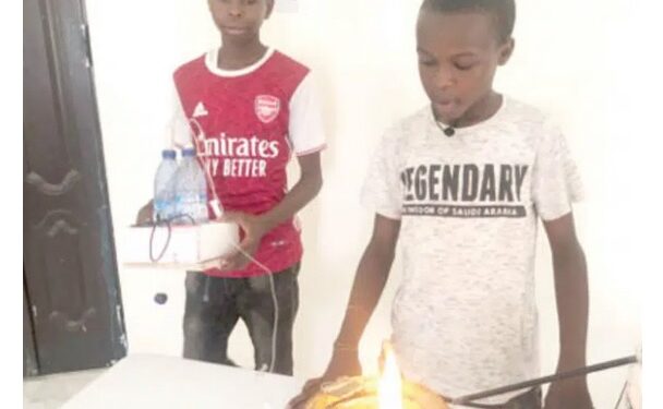 Why We Designed Cooking Stove That Uses Water – 14-Year-Old Twins Reveal