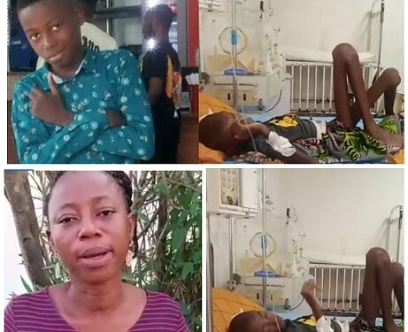 Woman Cries Out To Sanwo-Olu Over Disappearance Of Her 12-Year-Old Son’s Intestine During Treatment At LASUTH And Private Hospital (Video)
