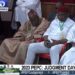 Ganduje, Other Top APC Chieftains Sleep At Presidential Tribunal Judgement (Photos)
