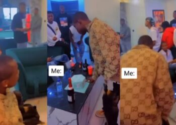 Young Man Celebrates As Girlfriend Breaks Up With Him on Birthday (Video)