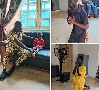 Couple Arrested in Anambra For Starving Their 5-Year-Old Daughter After Pastor Branded Her A ‘Witch’ (Photos)