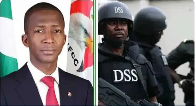 DSS Seizes Bulletproof Vehicle, Grills Two Brothers Of Suspended EFCC Boss, Bawa