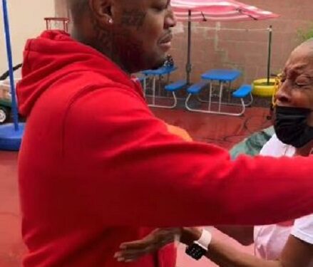 Watch The Emotional Moment A Woman Broke Down In Tears As Son Returns Home After 8 years, Surprises Her With Car And Cash (Video)