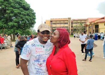 I Offered to Sponsor His Studies Abroad With My Hairdressing Business – Lady Rejoices As Boyfriend Graduates (Photo)