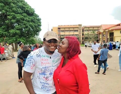 I Offered to Sponsor His Studies Abroad With My Hairdressing Business – Lady Rejoices As Boyfriend Graduates (Photo)