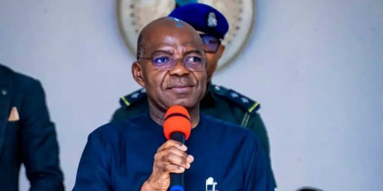Governor Otti Suspends Govt House Driver After Accident, Orders Free Treatment For Injured Okada Rider