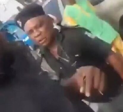 Show Me Engine Number That’s Faulty – Driver Tackles Police Officers Allegedly Trying to Extort Him (Video)