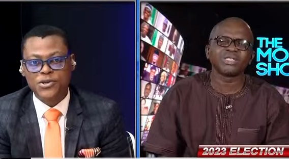 PEPT Judgement: Arise TV Anchor Rufai Oseni And Guest Clash (Video)
