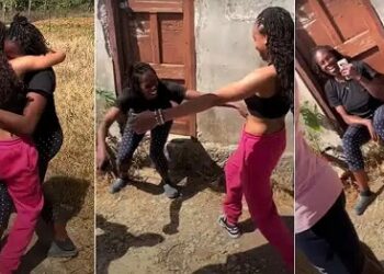 Emotional Moment Lady Surprised Her Mother After 5 Years in America (Video)