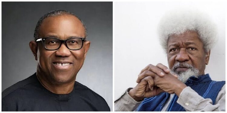Peter Obi Did Not Win 2023 Presidential Election – Wole Soyinka