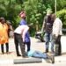 Lady Collapses At Solidarity Venue As Tribunal Delivers Judgement (Photos)