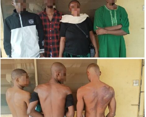 Suspected Yahoo Boy Tortures Apprentices For Failing To Meet Target (Photos)