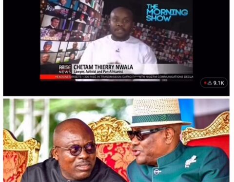 Nyesom Wike Demanded For 25% of Rivers State Allocation From Governor Sim Fubara – Lawyer Nwata Reveals (Video)
