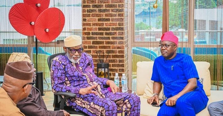 What Akeredolu Discussed With Southwest Governors In Ibadan (Photos)