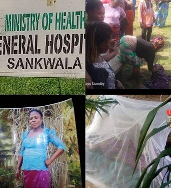 Protest Rocks Cross River Community As Pregnant Woman And Her Baby Die After Three Days In Labour Due To Absence Of Doctor (Video)