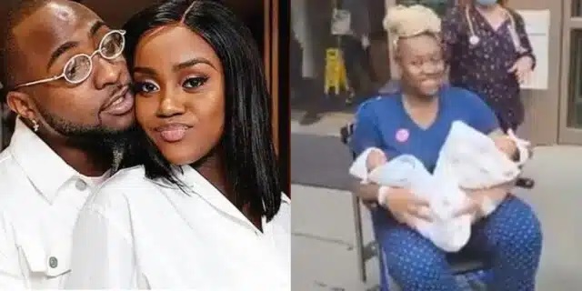 Davido And Wife, Chioma Step Out With Newborn Twins (Video)