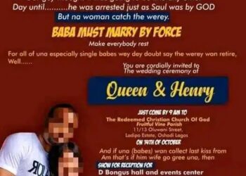 “This Bride Go See Shege” – Couples Controversial Wedding Invitation Leaves Tongues Wagging Online