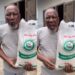 “We Are Not Beggars” – Ogun Man Returns ‘’A Bag Of Rice’’ Given To 147 Houses As Palliative In His Estate (Video)