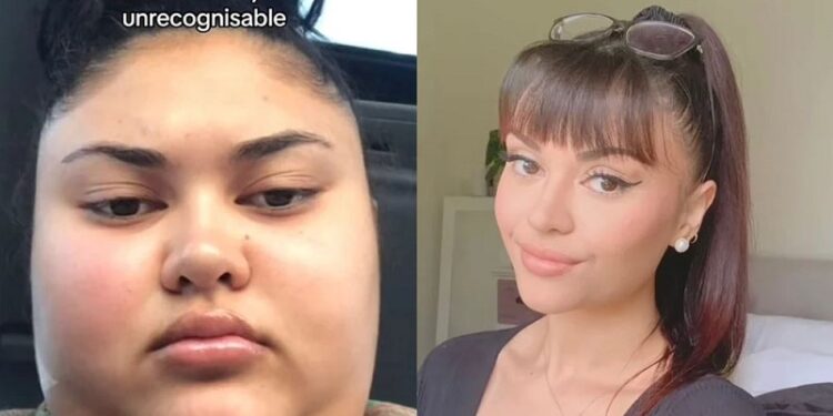 Lady Looks Almost Unrecognizable After Weight Loss Journey (Video)