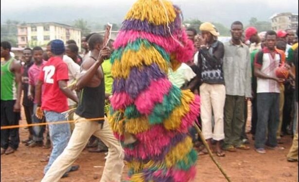 How Nigerian Woman Found Out Her Husband Was A Masquerade At An Event