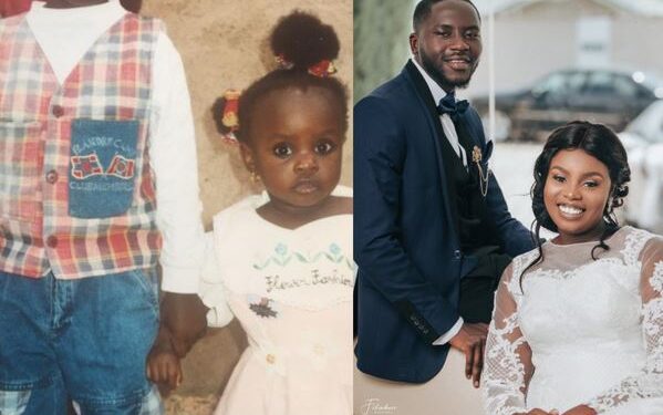 Man Celebrates His Wife Who Chose To Marry Him Instead Of Going To School In Australia