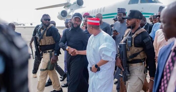 Nigerians Blast Tinubu After His Son And Friends Traveled In Presidential Jet To Watch Polo Tournament In Kano (Photos)