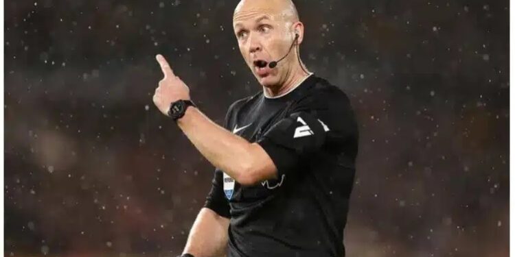 Anthony Taylor Demoted To English Championship