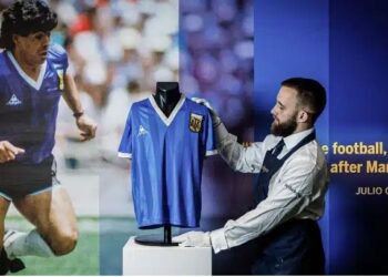 Diego Maradona’s “Hand of God” Jersey Sold At World Record Price