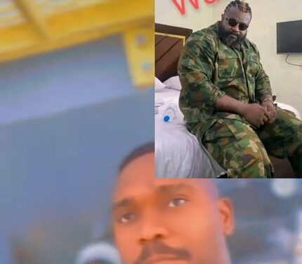 Soldier Threatens To Deal With Kizz Daniel’s Bouncer For Wearing Military Uniform In Skits (Video)