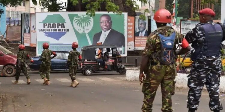 ECOWAS Reacts To Coup Attempt In Sierra Leone