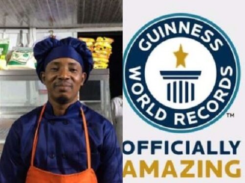 Ogbomoso-based Chef, Tope Maggie, Set To Dethrone Alan Fisher As He Begins 200-hour Cook-a-thon (Video)