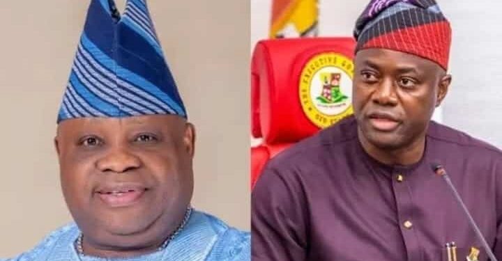 Adeleke Visits Makinde In Ibadan (Video)
