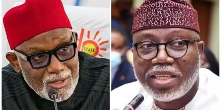 Akeredolu Commences Another Medical Leave, Aiyedatiwa To Take Over As Ondo Acting Governor