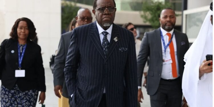Outrage As Namibian President Includes His Four Children In COP28 Summit Delegation